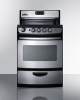 24" Wide Electric Smooth-top Range