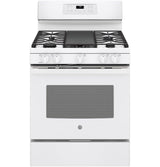 GE® 30" Free-Standing Gas Convection Range