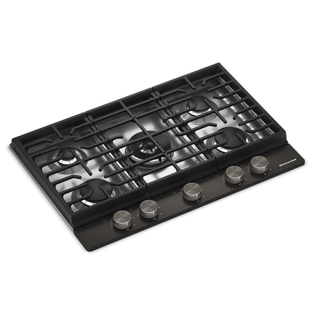 KitchenAid® 30 in. Gas Cooktop with 5 Burners and Integrated Wok Grate