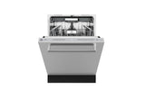 24 inch Dishwasher Tall Tub with Stainless Steel Panel and Bar Handle, 15 place settings, 42 dB, 6 wash cycles Stainless Steel
