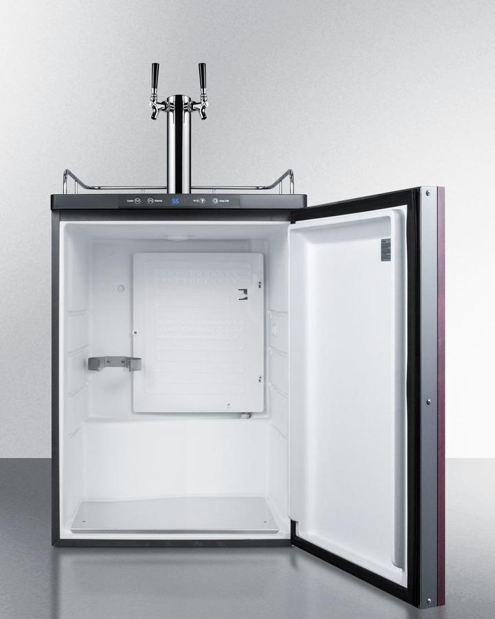 24" Wide Built-in Kegerator (panel Not Included)