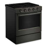 5.0 Cu. Ft. Smart Slide-in Gas Range with Convection Cooking Modes and 2-in-1 Burner