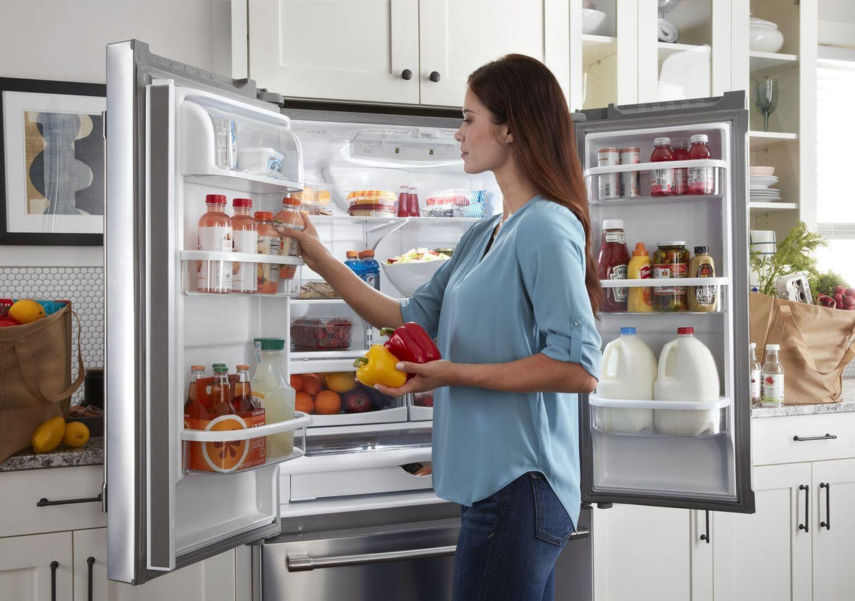 36-Inch Wide French Door Refrigerator - 25 Cu. Ft. - Fingerprint Resistant Stainless Steel