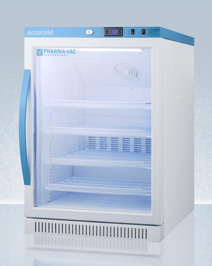 6 CU.FT. ADA Height Vaccine Refrigerator, Certified To Nsf/ansi 456 Vaccine Storage Standard