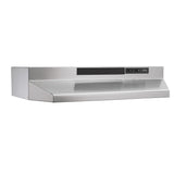 Broan® 36-Inch Convertible Under-Cabinet Range Hood, Stainless Steel