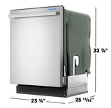 Sharp 24 in. Stainless Steel 47dB Dishwasher