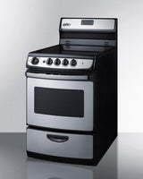 24" Wide Electric Smooth-top Range