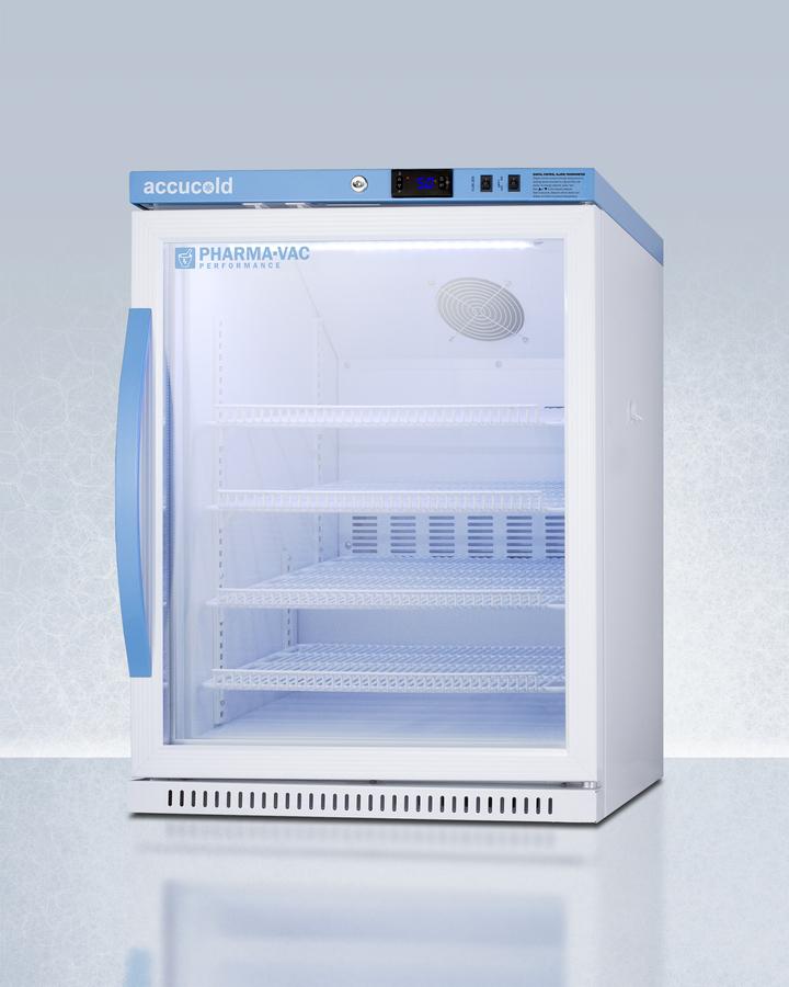 6 CU.FT. ADA Height Vaccine Refrigerator, Certified To Nsf/ansi 456 Vaccine Storage Standard