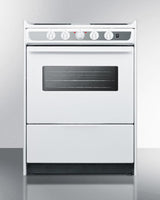 24" Wide Electric Coil Top Range