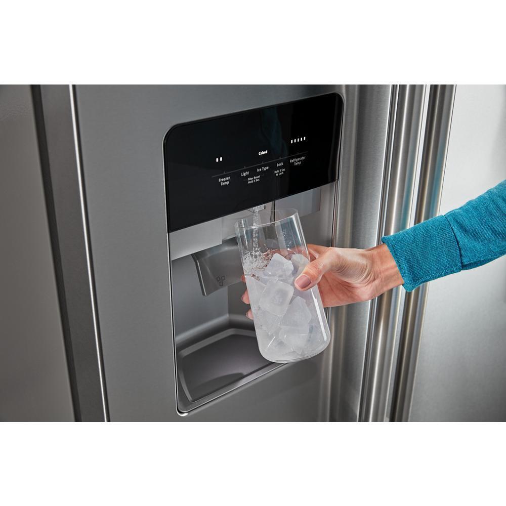 36-Inch Wide Side-by-Side Refrigerator - 25 Cu. Ft.