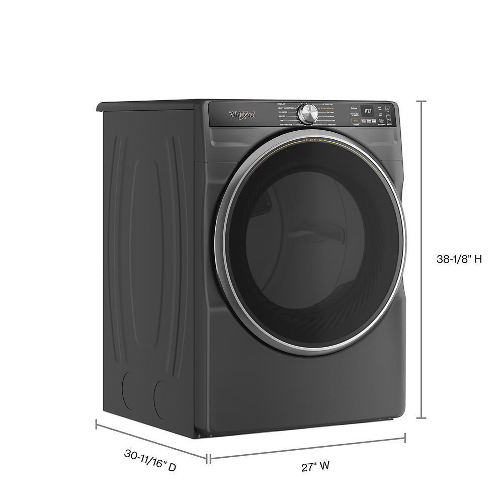 7.4 cu. ft. Smart Front Load ENERGY STAR® Electric Dryer with Steam Capabilities