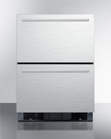 24" Wide 2-drawer Refrigerator-freezer