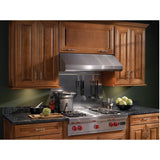 **DISCONTINUED** Broan® Elite 30" Pro-Style Under-Cabinet Range Hood Shell w/ External Blower & Light, Stainless Steel