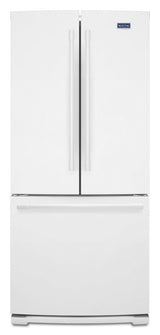 30-Inch Wide French Door Refrigerator - 20 Cu. Ft. White