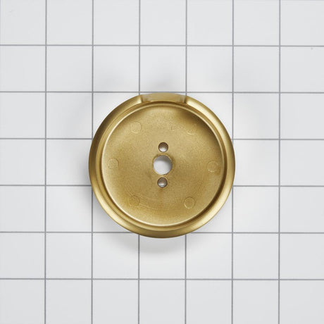 Range Brass Knob Bezel, Griddle