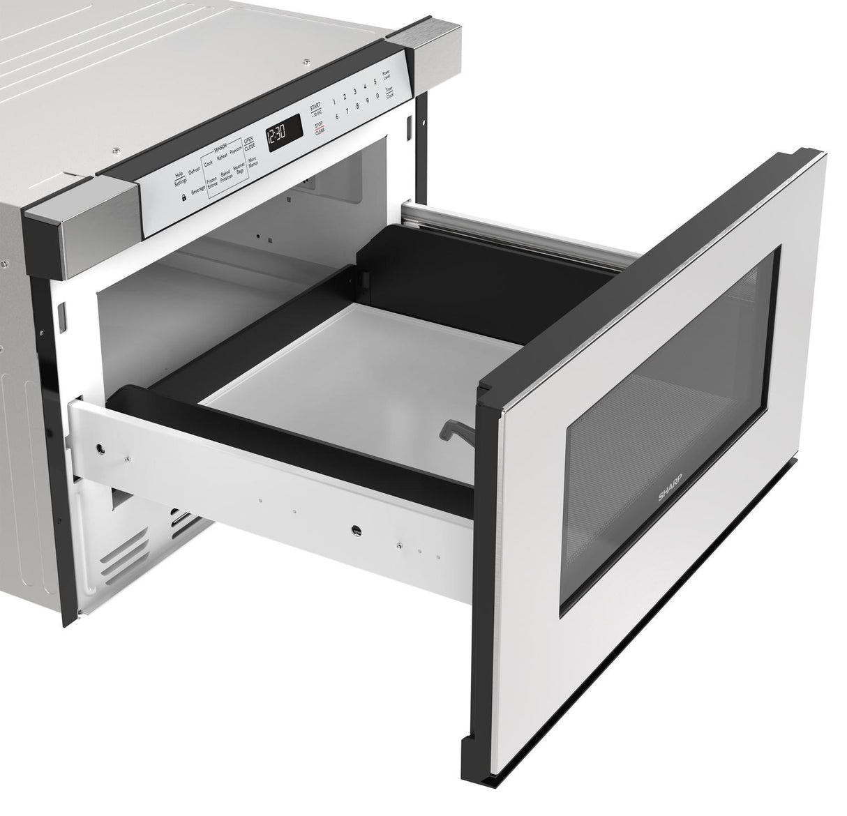 Sharp 24 in. 1.2 cu. ft. Built-In Microwave Drawer™ Oven in Stainless Steel