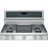 GE Profile™ 30" Free-Standing Gas Convection Range