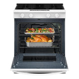 30-inch Gas Smart Range with Air Cooking Technology and Steam Clean