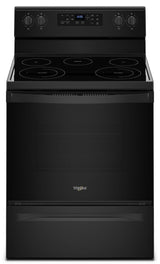 5.3 cu. ft. Freestanding Electric Range with Frozen Bake™ Technology - Black