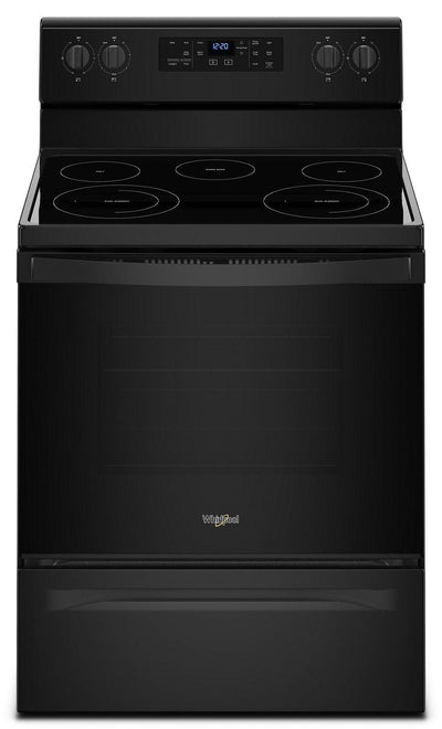 5.3 cu. ft. Freestanding Electric Range with Frozen Bake™ Technology - Black