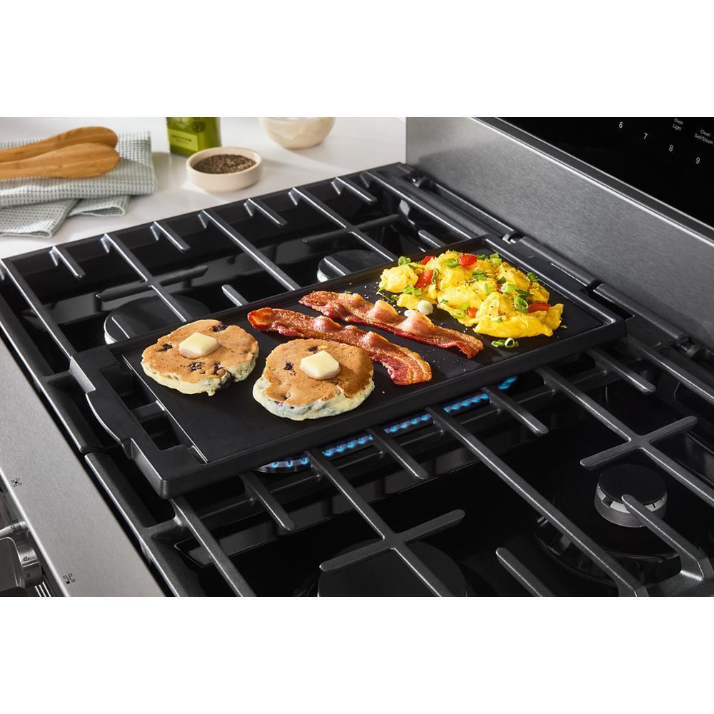 30-inch Electric Smart Range with Air Cooking Technology, No Preheat Air Fry, High Speed Preheat Oven, WipeClean™ Coating, and Steam/Self Clean