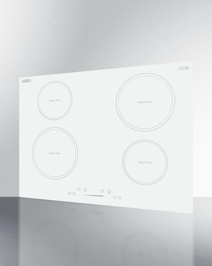 30" Wide 208-240v 4-zone Induction Cooktop