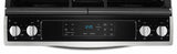 5.0 cu. ft. Front Control Gas Range with Cast-Iron Grates - Stainless Steel