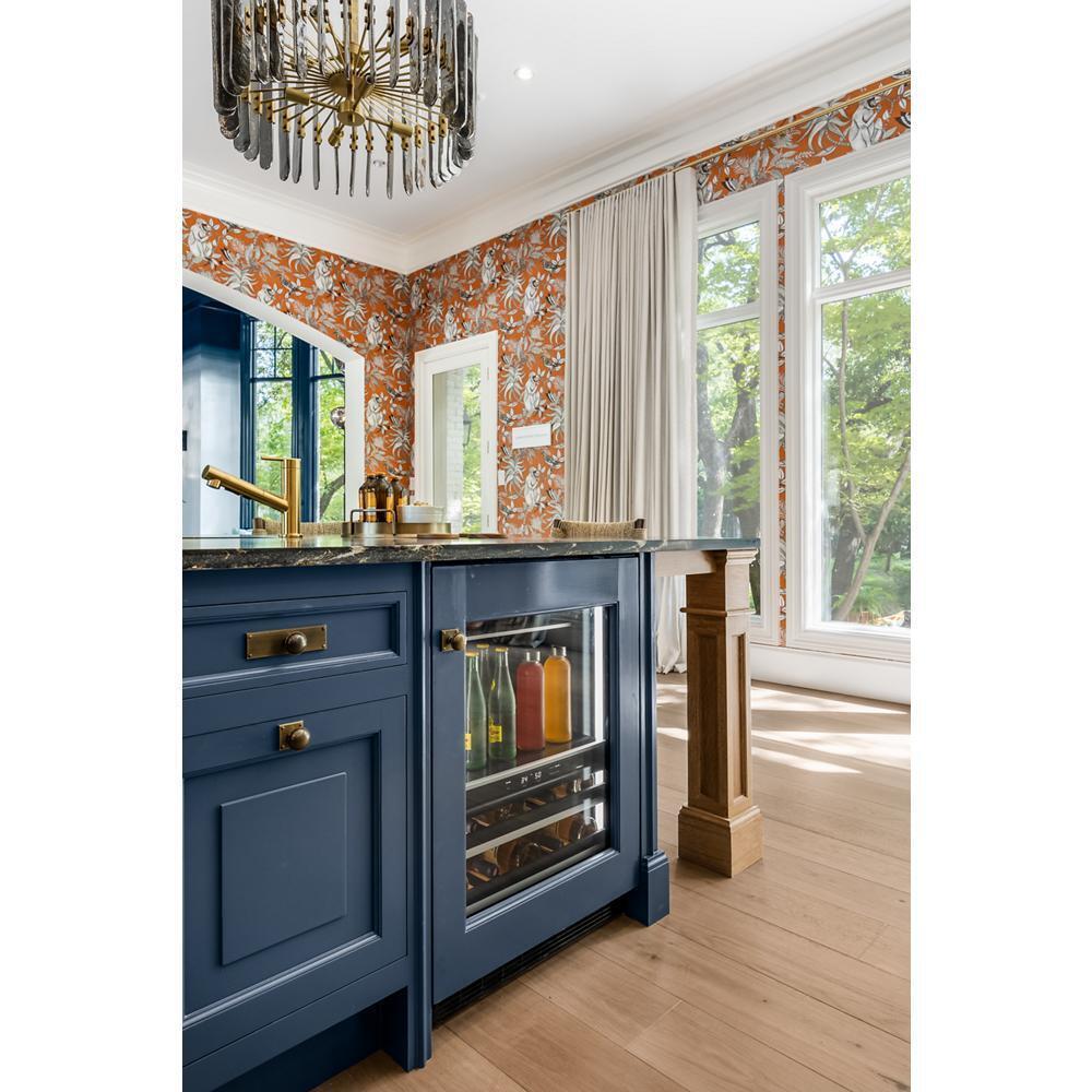 Panel-Ready 24" Built-In Undercounter Beverage Center, Right Swing