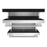 24" Stainless Steel Undercounter Double-Drawer Refrigerator