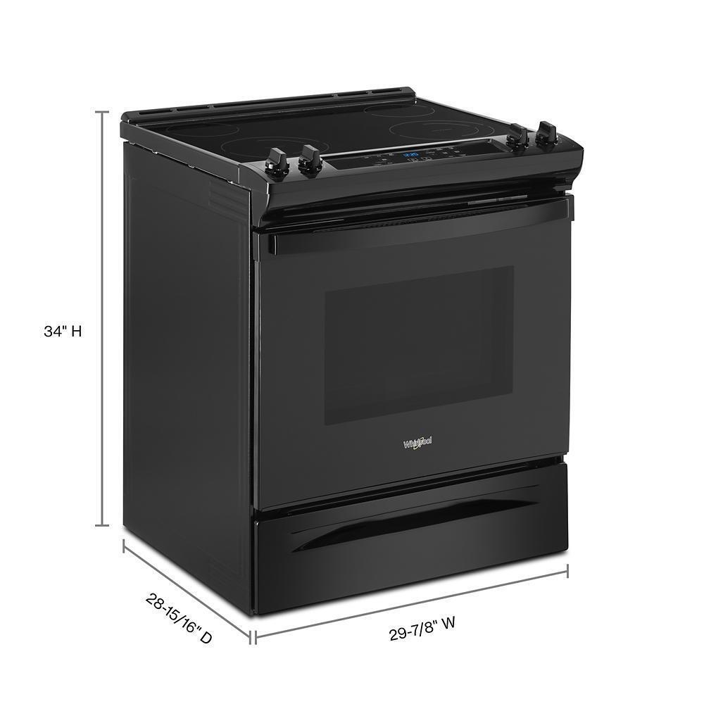 Whirlpool® 34" Tall Range with Self Clean Oven Cycle
