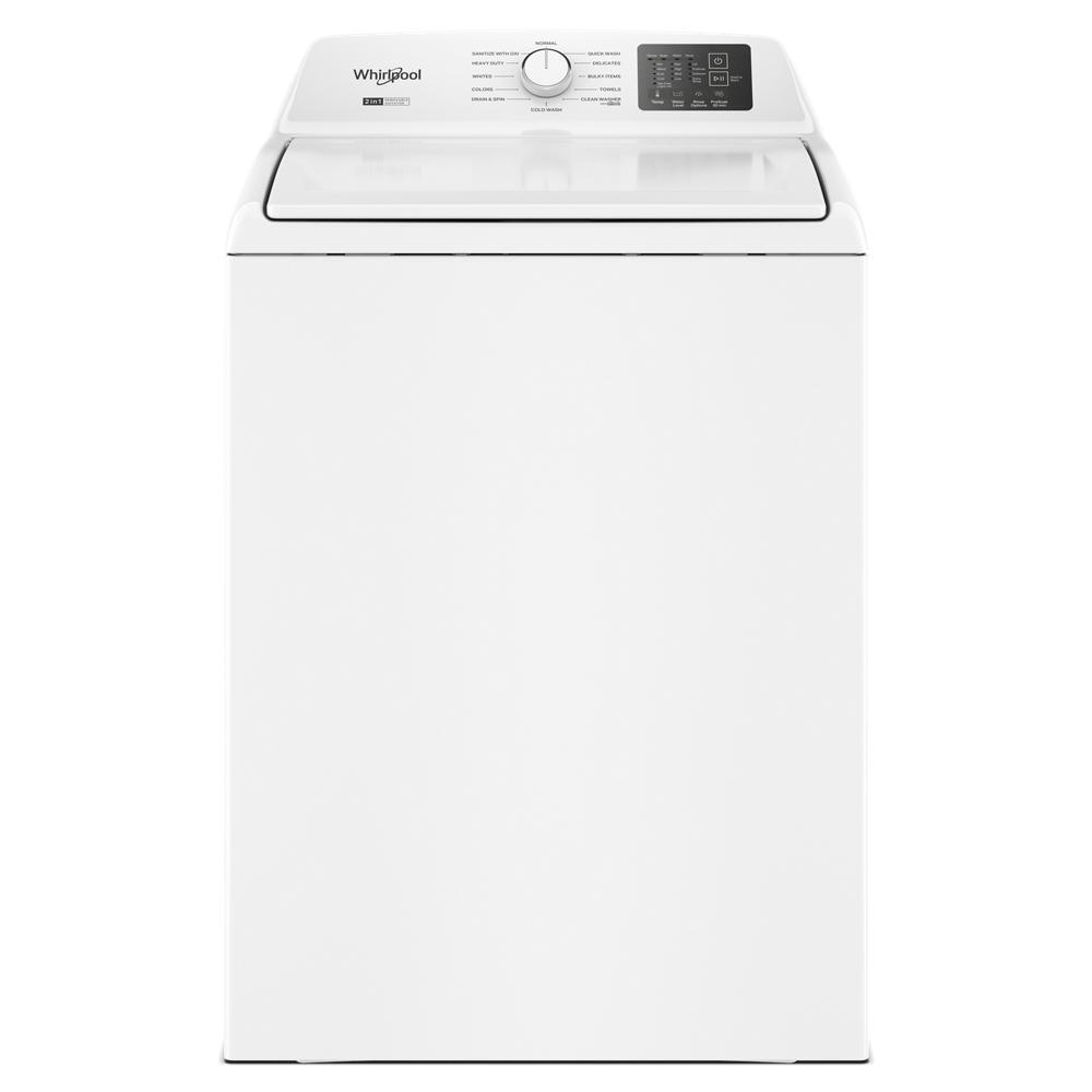4.2 - 4.3 Cu. Ft. Whirlpool® Top Load Washer with 2-in-1 Removable Agitator