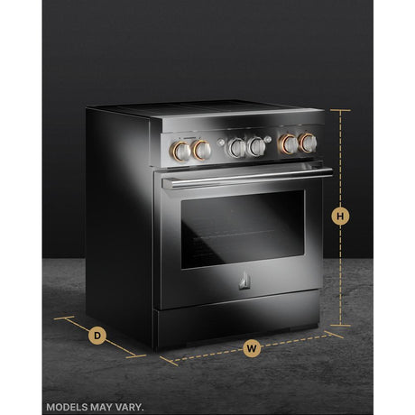 RISE™ 30" Induction Professional-Style Range