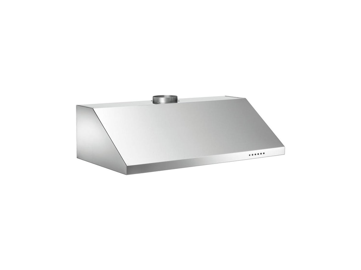 36 Wallmount Canopy Hood, 1 motor CFM 600 Stainless Steel