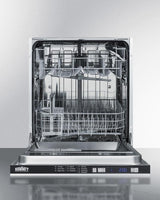 24" Wide Built-in Dishwasher, ADA Compliant