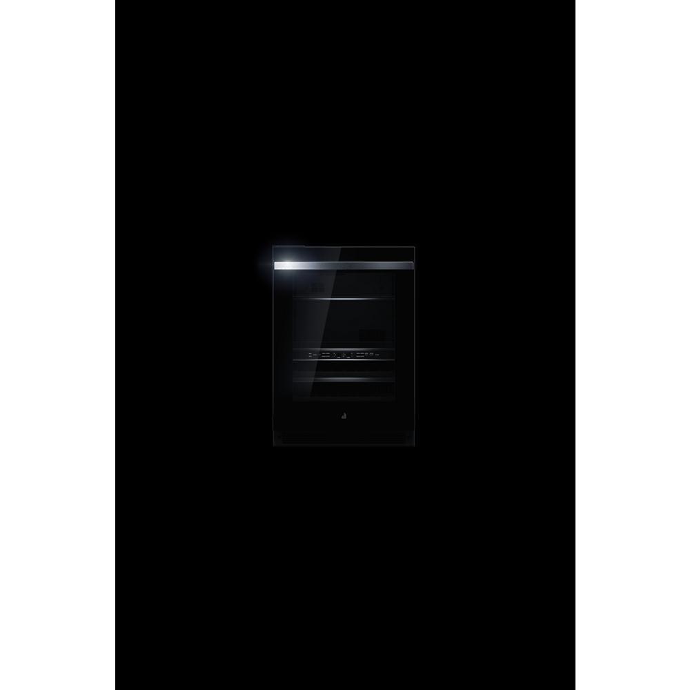 NOIR™ 24" Built-In Undercounter Beverage Center - Left Swing
