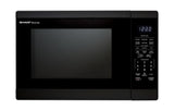 Sharp 1.4 cu. ft. 1100W Black Countertop Microwave Oven