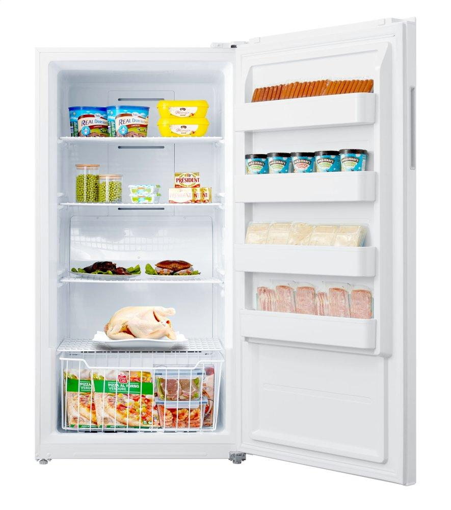 17 cu ft Upright Freezer White
