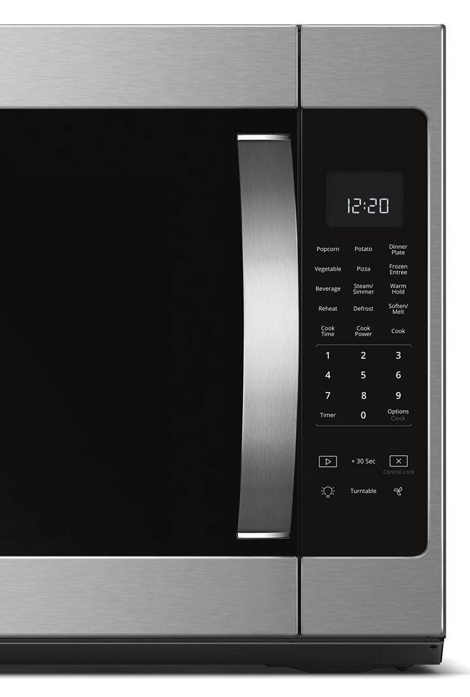 2.1 cu. ft. Over-the-Range Microwave with Steam cooking