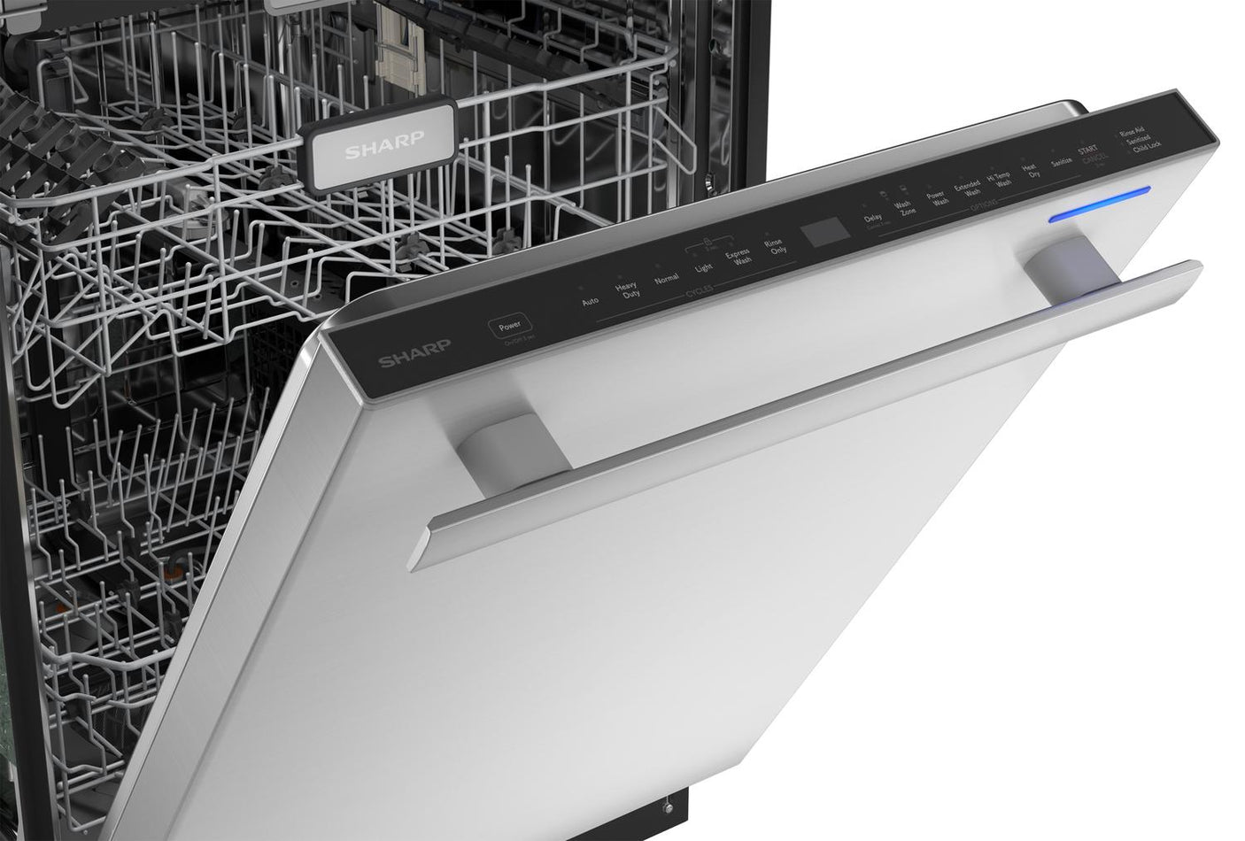 Sharp 24 in. Stainless Steel 47dB Dishwasher