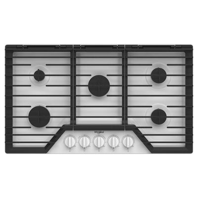 36-inch Gas Cooktop with EZ-2-Lift™ Hinged Cast-Iron Grates