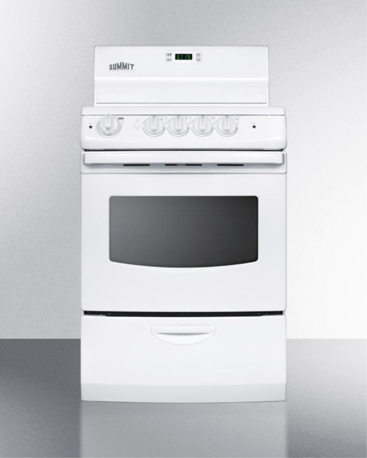 24" Wide Electric Smooth-top Range