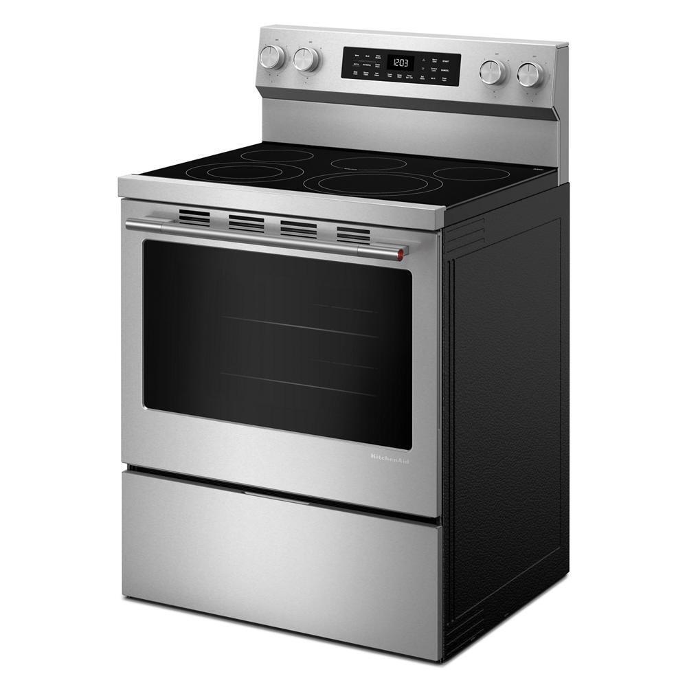5.3 Cu. Ft. Smart Freestanding Electric Range with Convection Cooking Modes