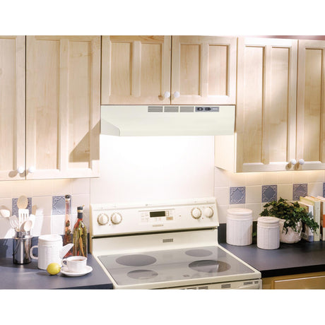 **DISCONTINUED** Broan® 30-Inch Ductless Under-Cabinet Range Hood, Bisque