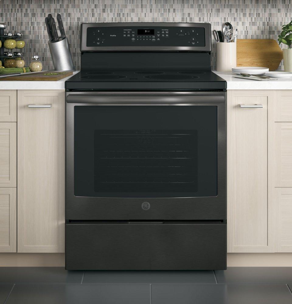 GE Profile™ 30" Free-Standing Electric Convection Range