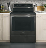 GE Profile™ 30" Free-Standing Electric Convection Range