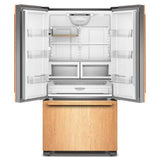 22 Cu. Ft. 36-Inch Panel-Ready Counter-Depth French Door Refrigerator with Internal Water Dispenser