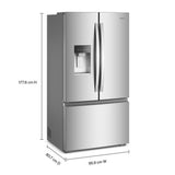 36-inch Wide True Counter Depth 3-Door French Door Refrigerator - 23.4 cu. ft.