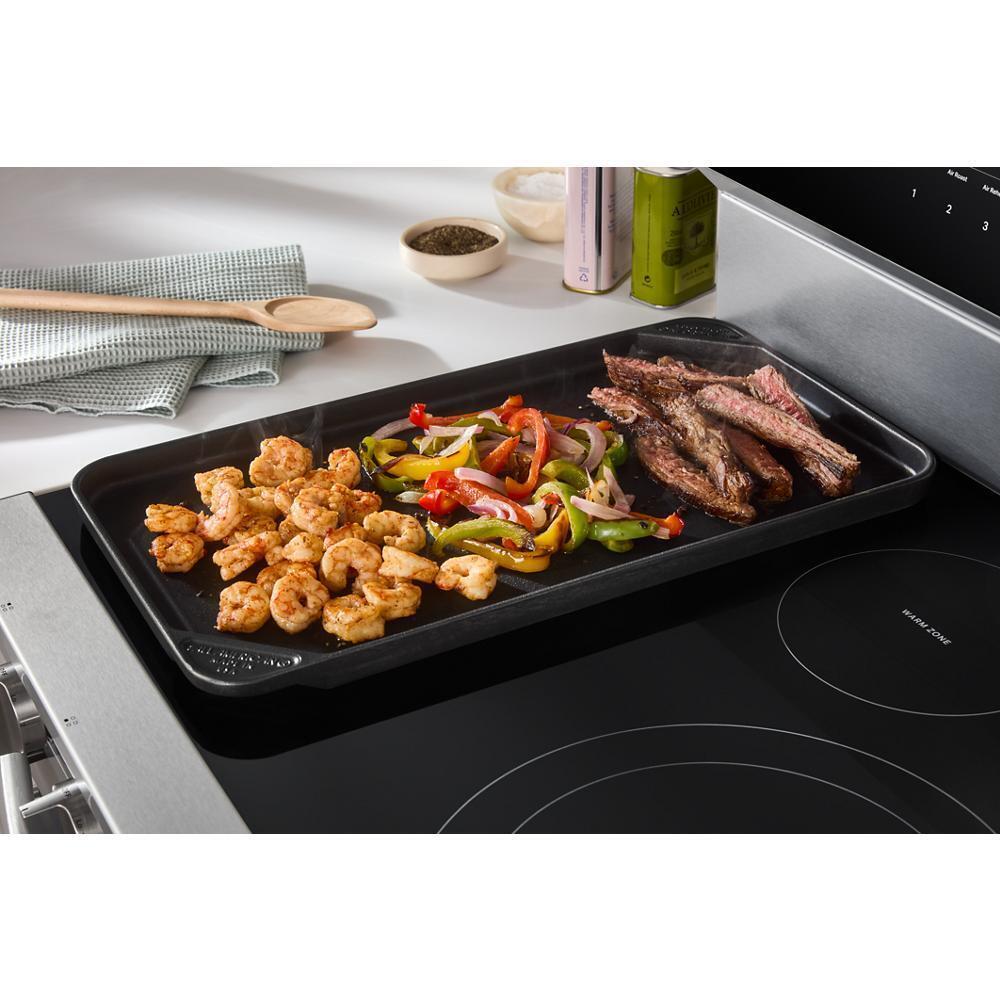 30-inch Smart Gas Range with Air Cooking Technology, No Preheat Air Fry, Steam/Self Clean and High Speed Preheat