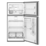Whirlpool® 29.5-inch Wide Top Freezer Refrigerator with Total Coverage Cooling- 19.3 Cu. Ft.