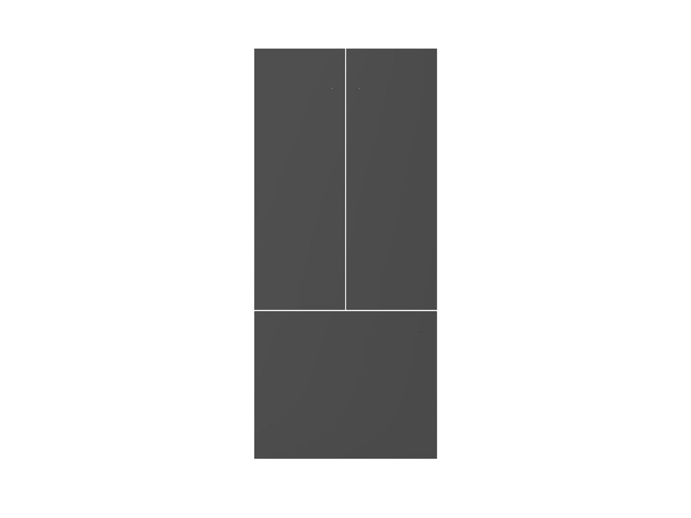 Carbonio Front Panel Kit for 36" French Door Refrigerator Carbonio
